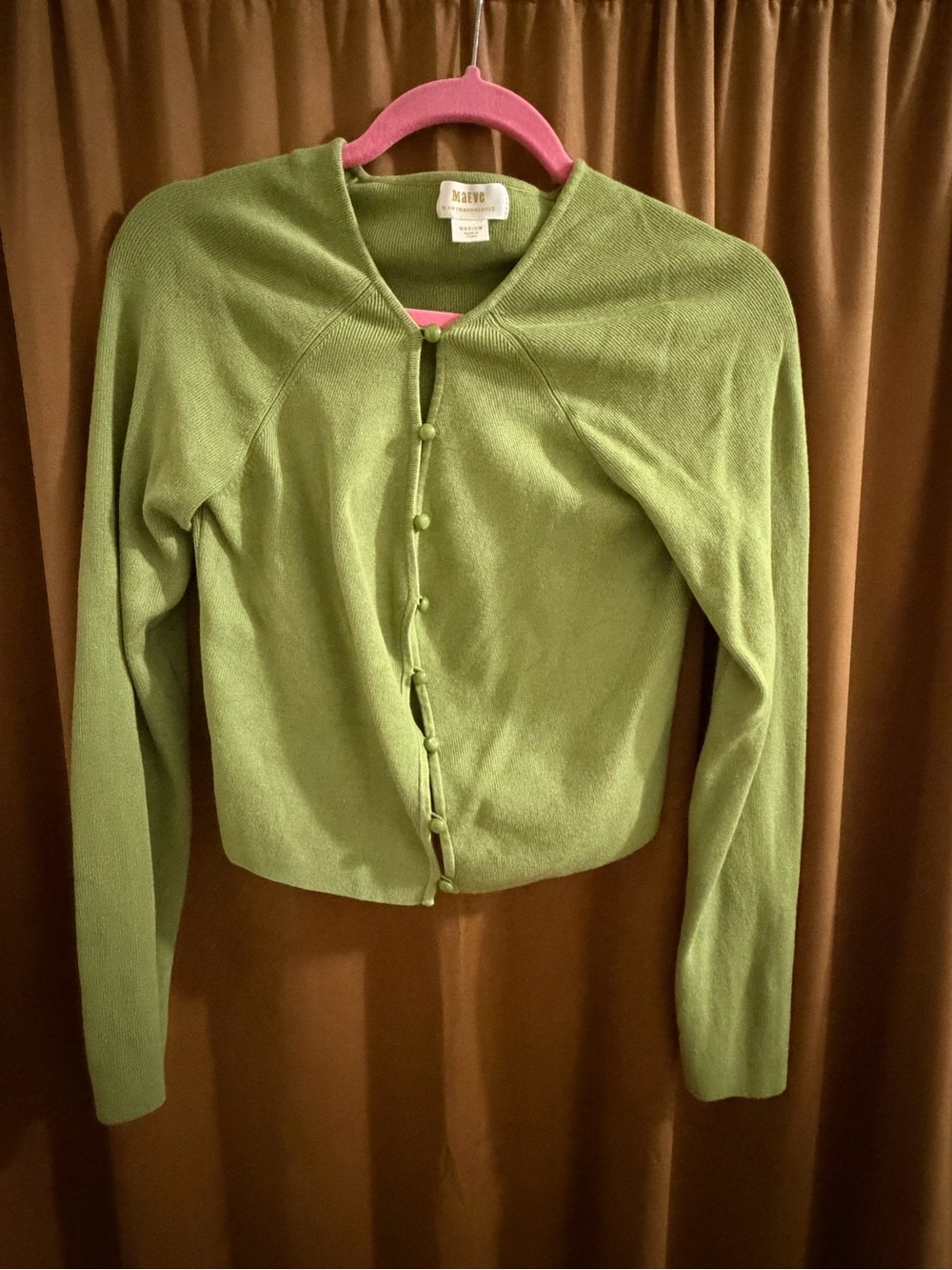 Maeve Isabella Cropped Cardigan Sweater - Size M